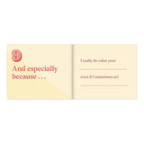 Mom, I Love You Because Book