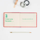 Mom, I Love You Because Book