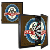 Personalized Dartboard & Cabinet Set