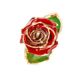 Real Rose Dipped In 24K Gold