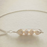Pea Pod Necklace