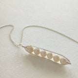 Pea Pod Necklace