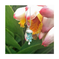 Hawaiian Jellyfish Necklace