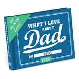 What I Love about Dad Fill in the Love Journal