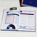 Personalized Music Quiz Book By Decade