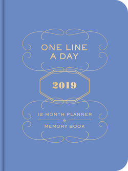 One Line a Day 2019 12-Month Planner & Memory Book