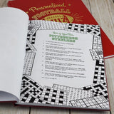 Personalized Football Quiz Book