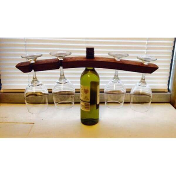 Barrel Stave Wine Butler