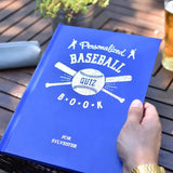 Personalized Baseball Quiz Book