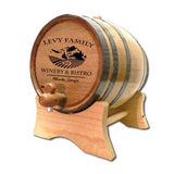 Personalized Whiskey Barrel - Chateau