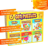 GeoPuzzles (Set of 6)