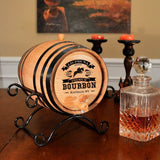 Personalized Whiskey Barrel - Bourbon (High Horse)
