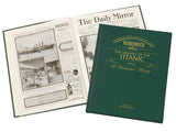 Titanic Newspaper Book