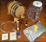 Wine Making Kit with Barrel