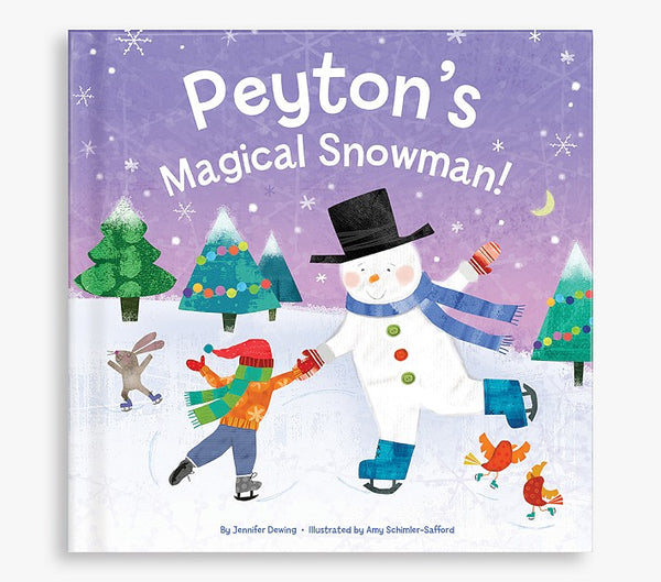 Magical Snowman Personalized Book