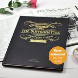Suffragettes Newspaper Book