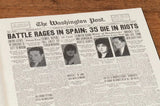 Birthday Newspaper Book