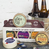 6-Pack Beer Soaps