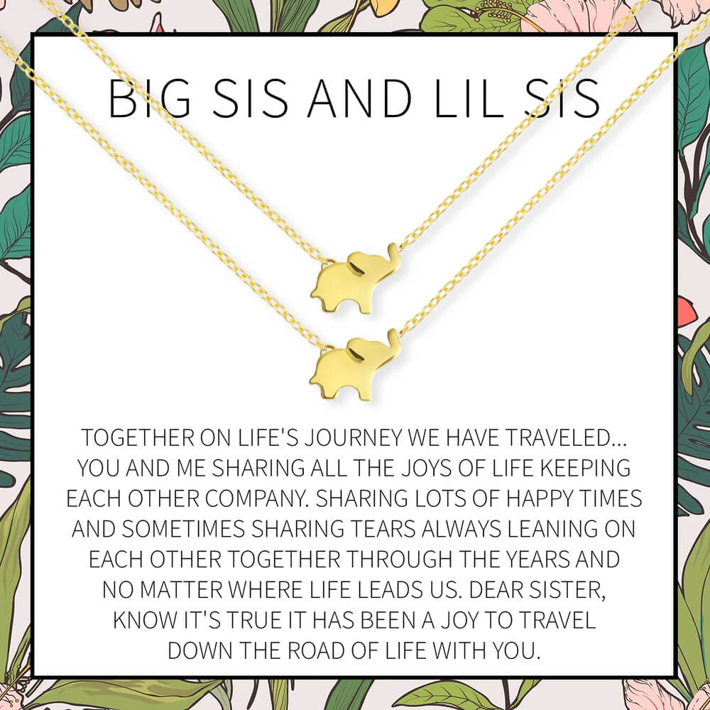Sister Necklace/Bracelet for 2, Sister Gift, Big Sister Little Sister,  Necklaces/bracelets for Sister, Sisters, Big Sister Little Sister, Big Sis  Lil Sis | Wish