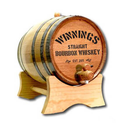 Personalized Whiskey Barrel - Custom Spirit