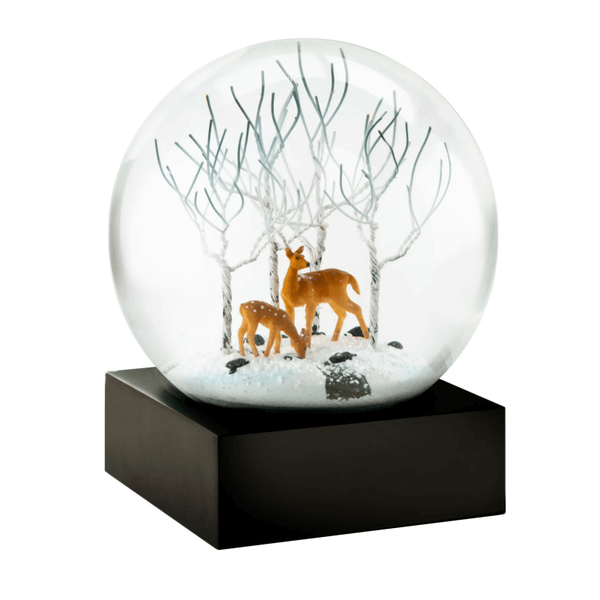 Deer in Woods Snow Globe