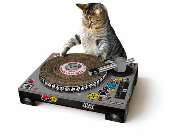Cat Scratching Mat DJ
