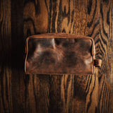 Premium Leather Dopp Kit