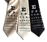 Eye Chart Necktie