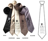 Eye Chart Necktie