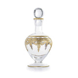 Hand Etched 24K Gold Decanter