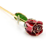 Real Rose Dipped In 24K Gold