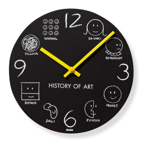 History of Art Clock