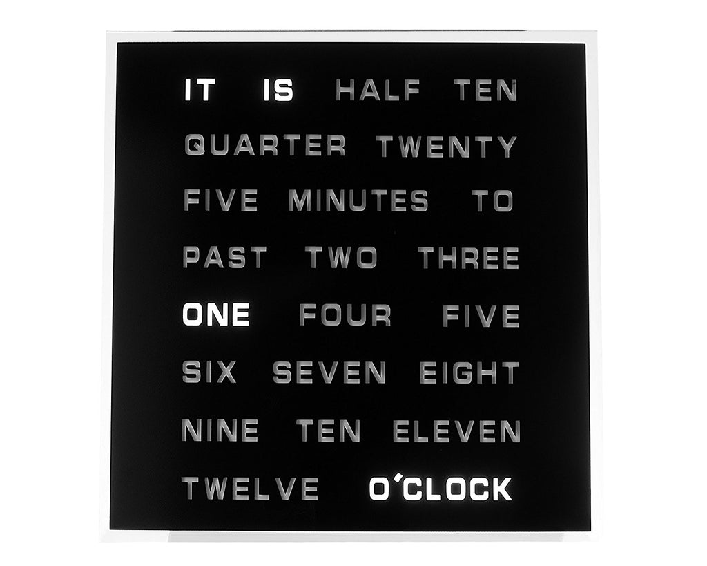LED Word Clock itsThoughtful