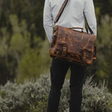 Premium Leather Messenger Bag