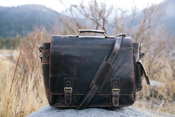 Premium Leather Messenger Bag