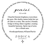 Zodiac Crystal Infused Perfume