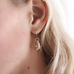 Pinecone Earrings