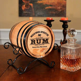 Personalized Whiskey Barrel - Rum (Pirate)