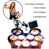 Flexible Portable Drum Set