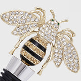 Dazzling Bee Wine Stopper