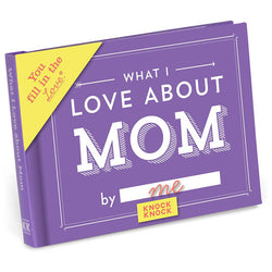 What I Love About Mom Fill in the Love Journal
