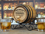 Personalized Whiskey Making Kit with Barrel