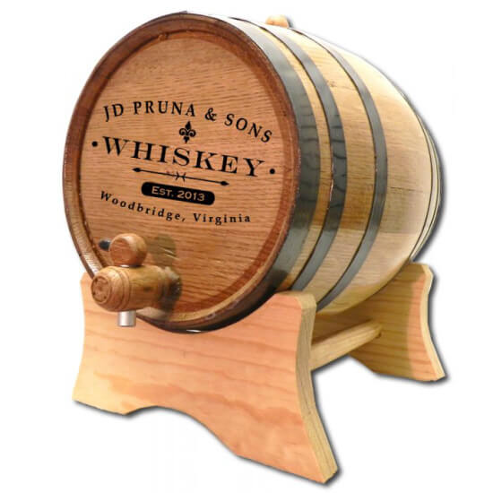 Personalized Whiskey Barrel - Custom Spirit (Label)